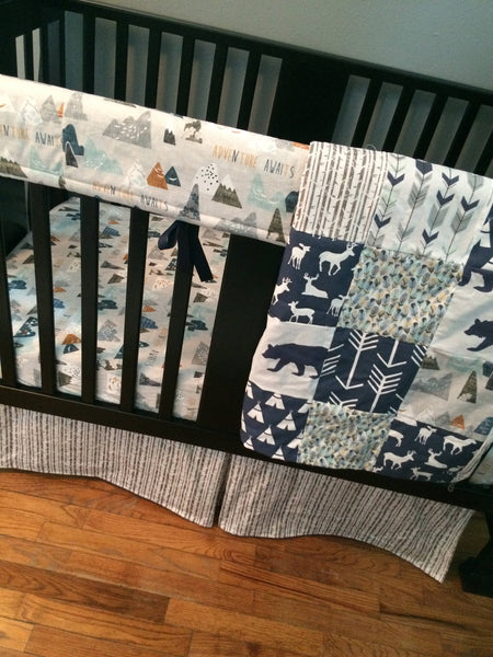 Adventure Awaits Woodland Set in Gray