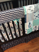 Nautical Set in Navy and Aqua