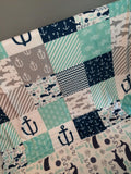 Nautical Set in Navy and Aqua