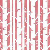 Floral Woodland Set in Coral and Mint