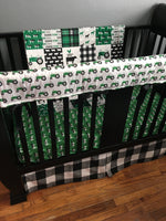 Green and Black Farm Set