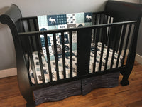 Dusty Blue and Navy Adventure Woodland Set with Bears and Moose