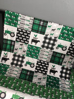 Green and Black Farm Set