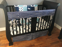 Woodland Adventure Set in Navy, Dusty Blue and Gray