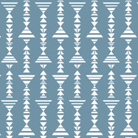 Boho Woodland Set in navy, dusty blue and gray