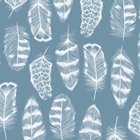 Boho Woodland Set in navy, dusty blue and gray