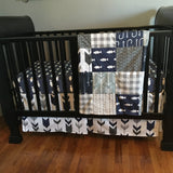Fishing Set in Navy and Gray