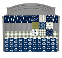 Outdoor Set in Navy and Olive Green