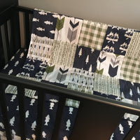 Fishing Set in Olive Green and Navy