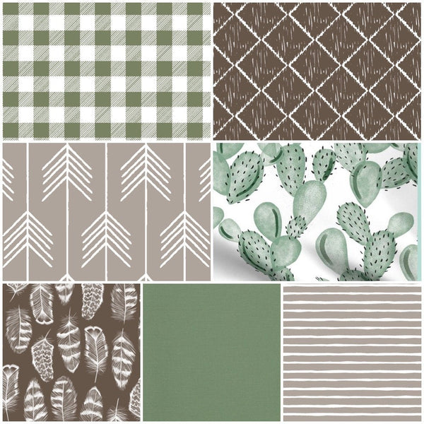 Neutral Cactus Themed Set