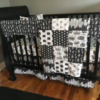 Black and White Superhero Set