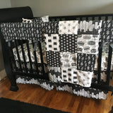Black and White Superhero Set