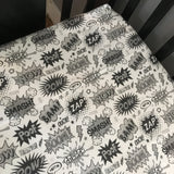 Black and White Superhero Set