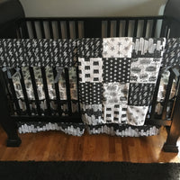 Black and White Superhero Set