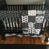 Black and White Superhero Set