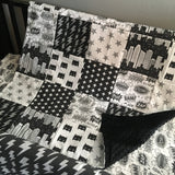 Black and White Superhero Set