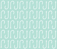 Woodland Fisherman Theme in Mint, Navy and Gray