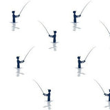 Woodland Fisherman Theme in Mint, Navy and Gray