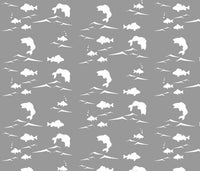 Woodland Fisherman Theme in Mint, Navy and Gray