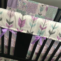 Purple and Mint Woodland Set