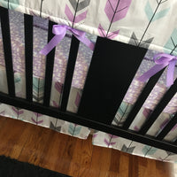 Purple and Mint Woodland Set