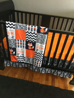 Orange and Navy Fox Set
