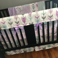 Purple and Mint Woodland Set