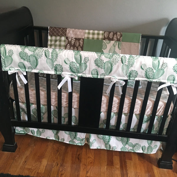 Cactus Bedding in Neutral Colors